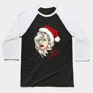 Christmas pinup girls Baseball T-Shirt